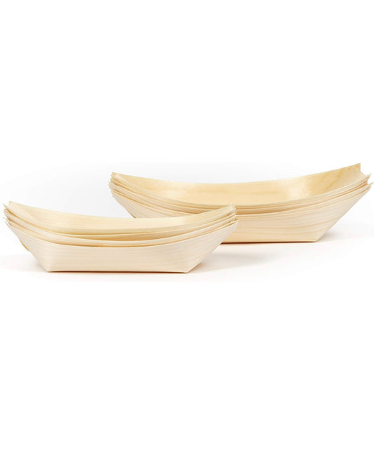 Barchetta in bamboo conf. da 100 pz