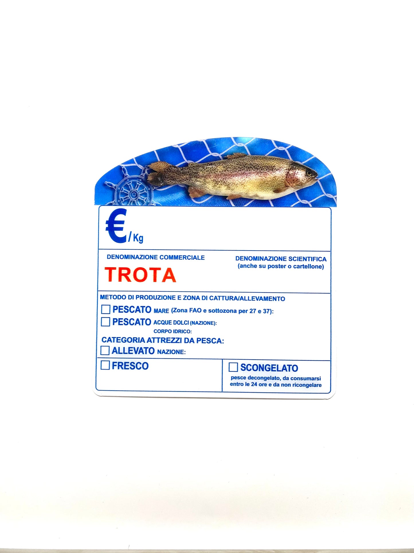 Cartellino trota