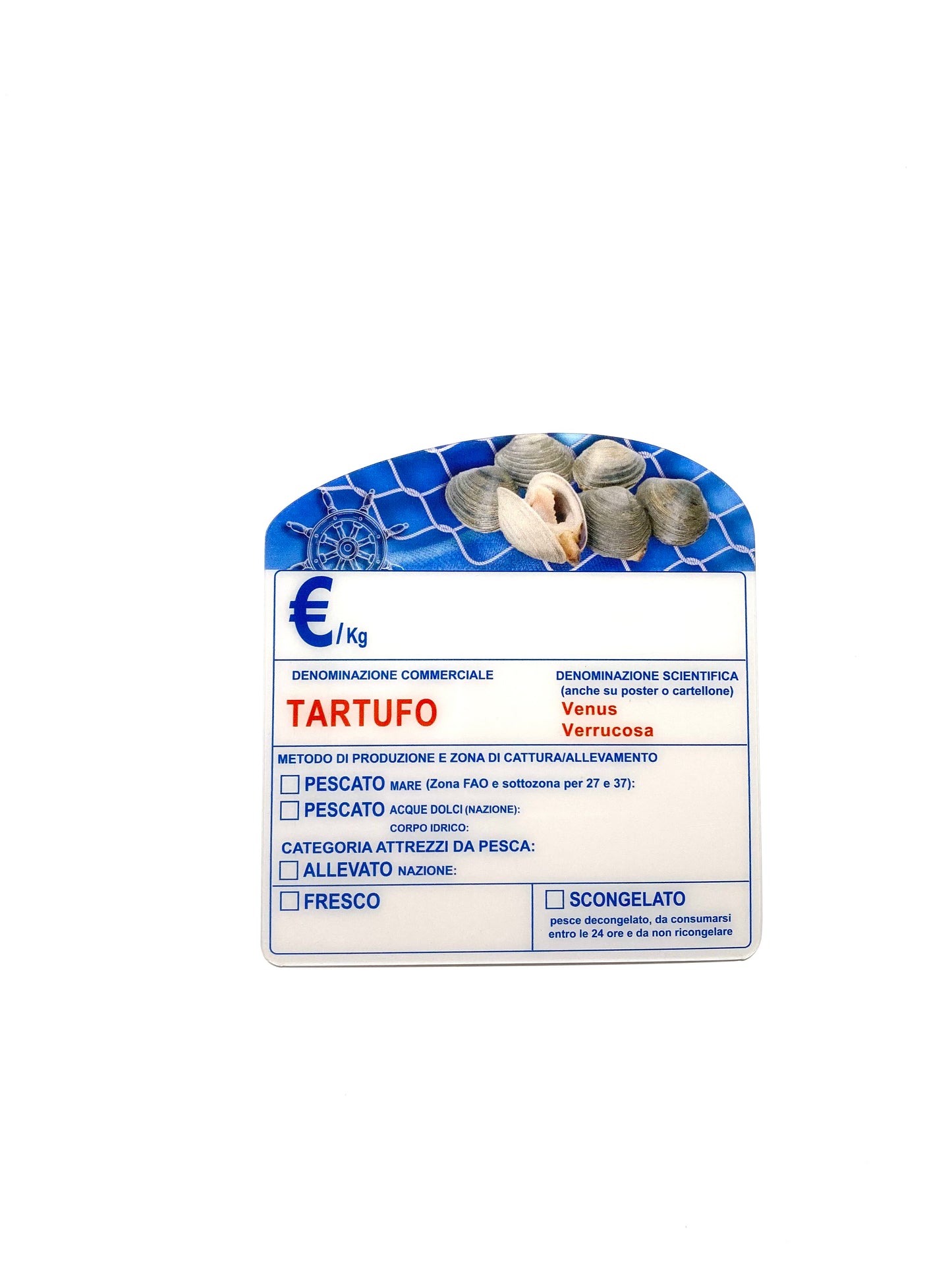 Cartellino tartufo