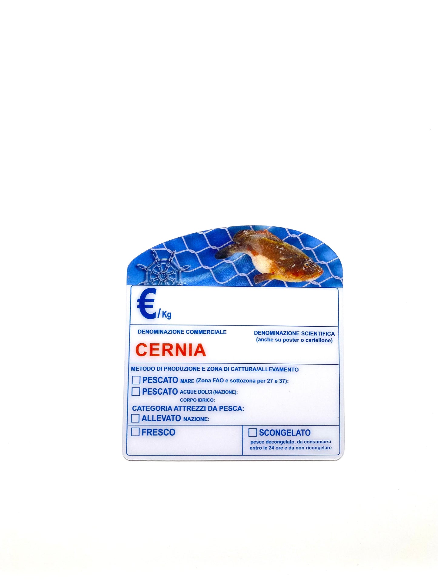 Cartellino cernia