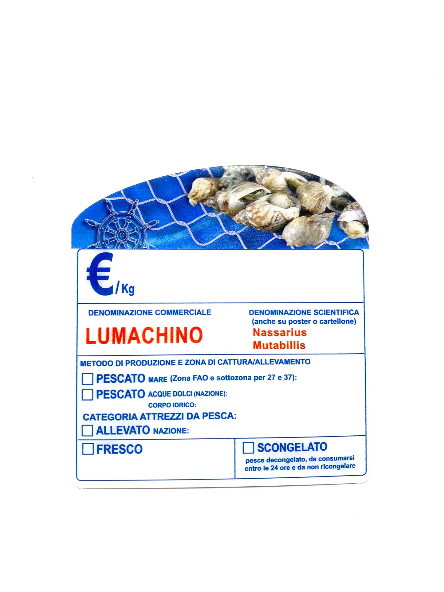 Cartellino Lumachino