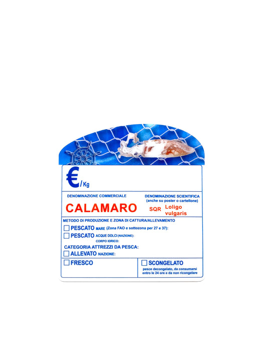 Cartellino calamaro