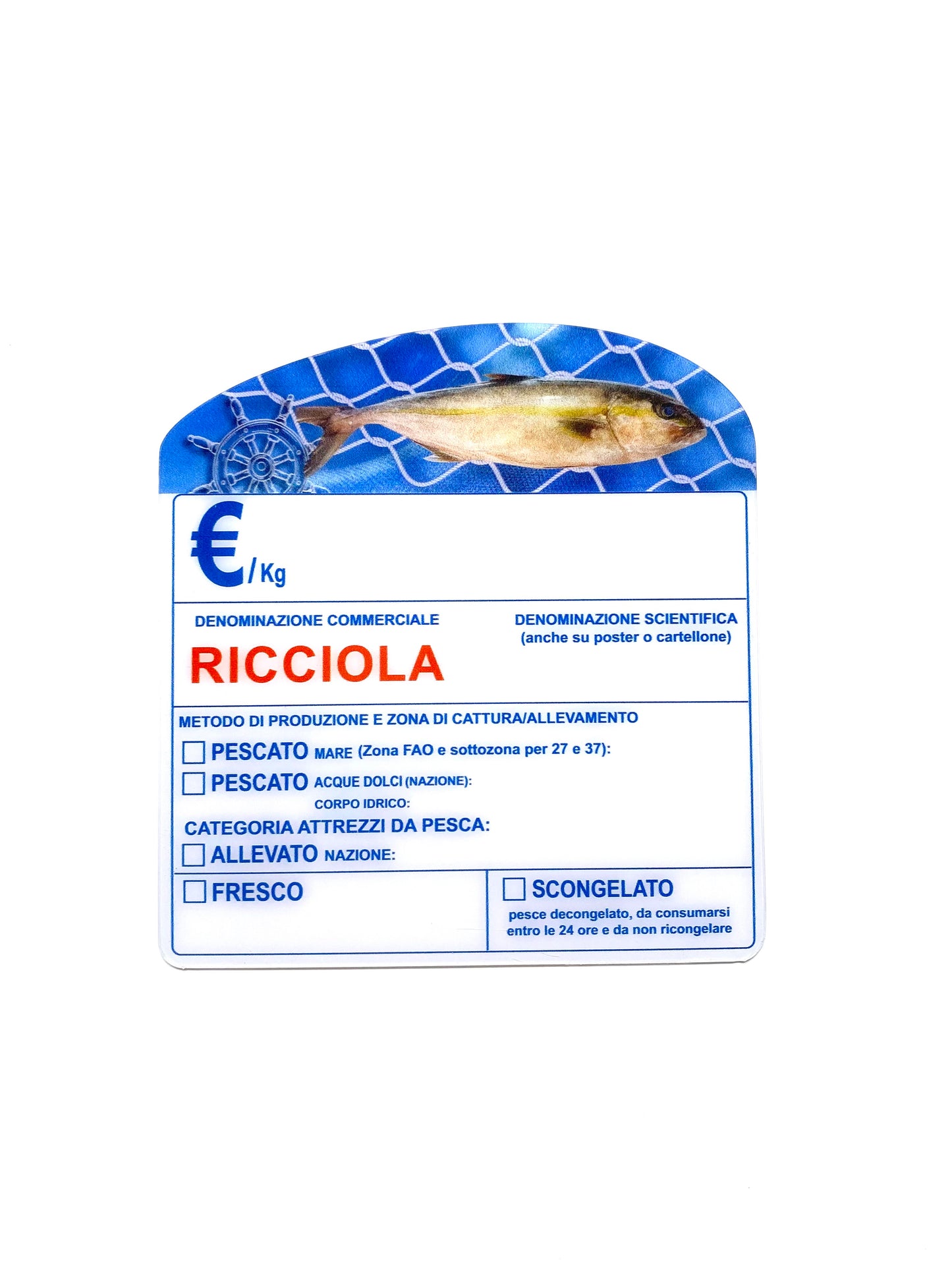 Cartellino ricciola