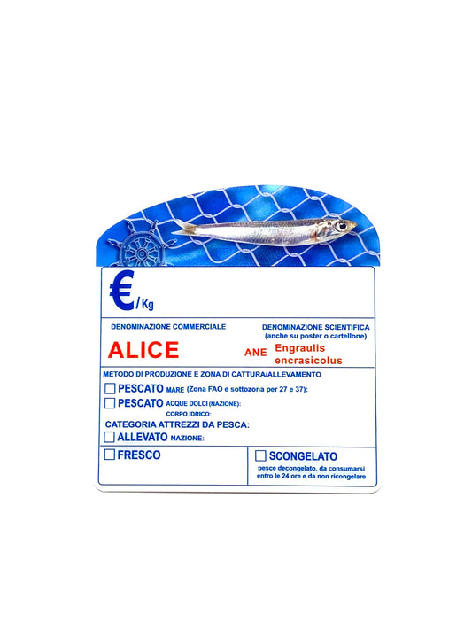 Cartellino alice