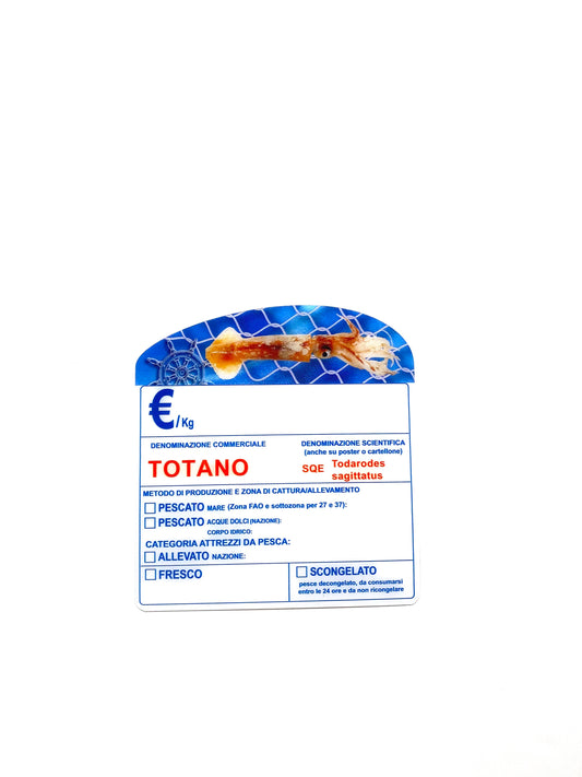 Cartellino totano